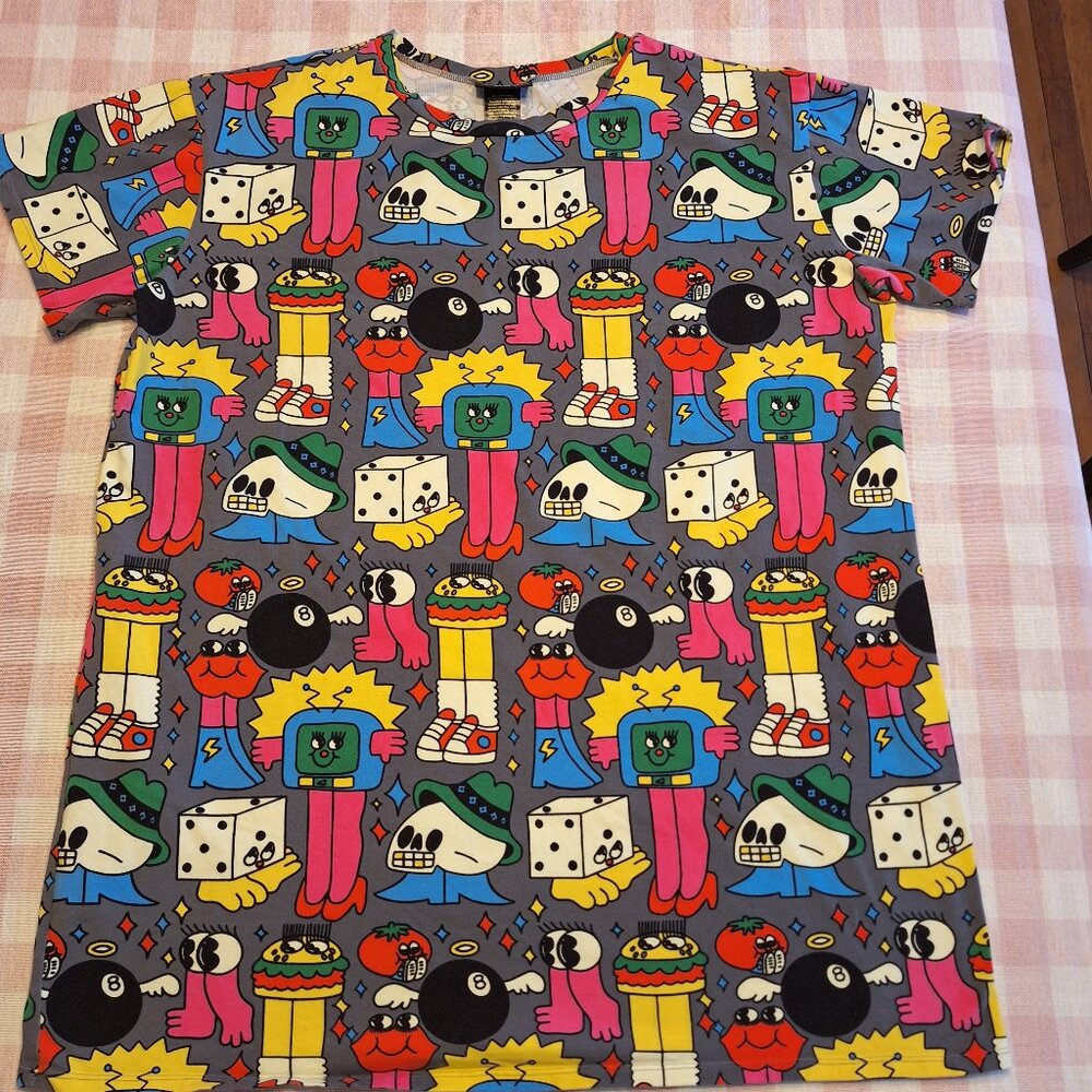 Nooworks Burger Babie Tee Dress 3XL